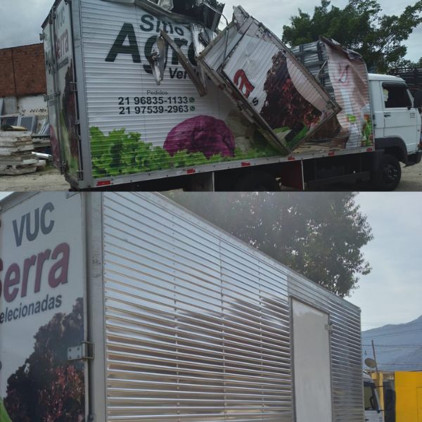 Antes e depois de serviço realizado pela Via Truck Brasil 8